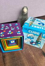 Smurfen Stapelblokken - Vintage Speelgoed, Ophalen of Verzenden, Gebruikt, Losse stenen, Lego