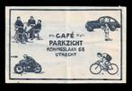 suikerzakje 663 Café Parkzicht Utrecht, Ophalen of Verzenden, Nederland