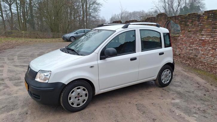 Fiat Panda 1.2 2011 Wit, Auto's, Fiat, Particulier, Panda, Benzine, B, Hatchback, Handgeschakeld, Origineel Nederlands, Wit, Blauw