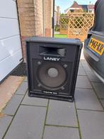 2 Laney speakers en een PA., Ophalen, Gebruikt, 100 watt of meer