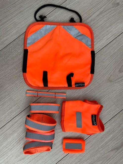 Crafty ponies hi viz reflectie setje fluo oranje, Kinderen en Baby's, Speelgoed | Knuffels en Pluche, Zo goed als nieuw, Overige typen