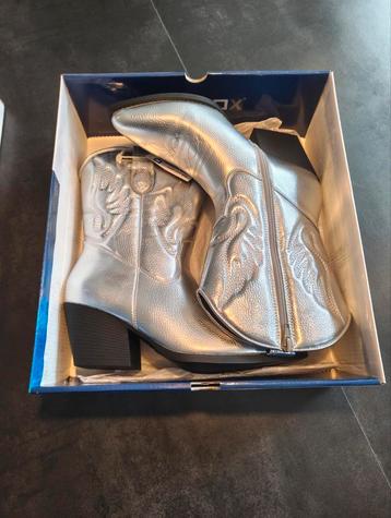 Zilveren Cowboy Laarzen - Maat 39 - Nieuw! beschikbaar voor biedingen