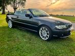 BMW 3-Serie 2.2 CI 320 Cabriolet 2003 Zwart, Auto's, BMW, 2171 cc, Achterwielaandrijving, Cabriolet, 4 stoelen