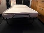 Opklapbed 90x200, Ophalen, 90 cm, Eenpersoons, Zwart