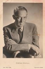 Oude Kaart - Mathias Wieman (1), Verzenden, 1940 tot 1960, Ongelopen, Sterren en Beroemdheden