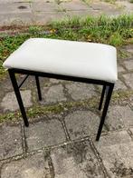 Pianokruk wit, Huis en Inrichting, Krukjes, Ophalen, Gebruikt, Overige materialen
