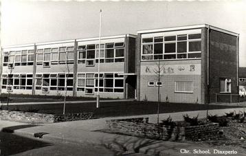 Chr. School, Dinxperlo - echte foto - ongelopen beschikbaar voor biedingen