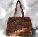Knit Gebreide Zomer Strand Kralen Tas Schoudertas Tote, Verzenden, Zo goed als nieuw