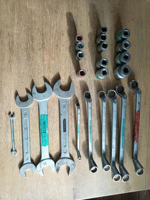 Gedore steeksleutels ringsleutels doppen metrisch, Auto diversen, Autogereedschap, Gebruikt, Ophalen of Verzenden