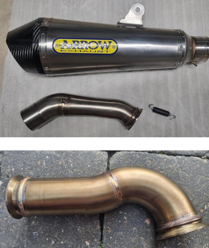 KTM Duke 125 Arrow lijn,fairings tank covers,seatcover,decat, Motoren, Onderdelen | Merk-onafhankelijk, Verzenden