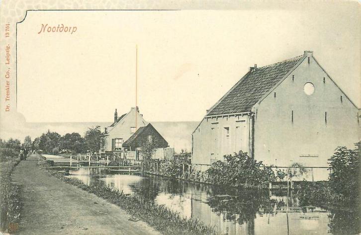 701393023 Nootdorp, Verzamelen, Ansichtkaarten | Nederland, Zuid-Holland, Voor 1920, Verzenden