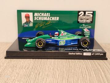 Jordan Ford 191, Michael Schumacher # 32, GP België 1991. beschikbaar voor biedingen
