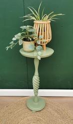 Plantentafeltje 85% Salie, Ophalen, Rond, Hout, 60 cm of meer