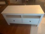 Witte televisie meubel 110cm, Ophalen, Gebruikt, 100 tot 150 cm, Minder dan 100 cm