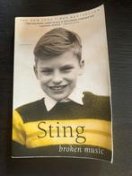 Sting broken music, Ophalen of Verzenden, Gelezen, Sting