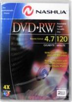 Nashua DVD+RW - 4.7 GB - 120min - 1 stuk - lege rewritable, Alle leeftijden, Ophalen of Verzenden, Nieuw in verpakking, Overige genres