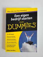 Robert Jan Blom - Een eigen bedrijf starten voor Dummies, Ophalen of Verzenden, Zo goed als nieuw, Robert Jan Blom