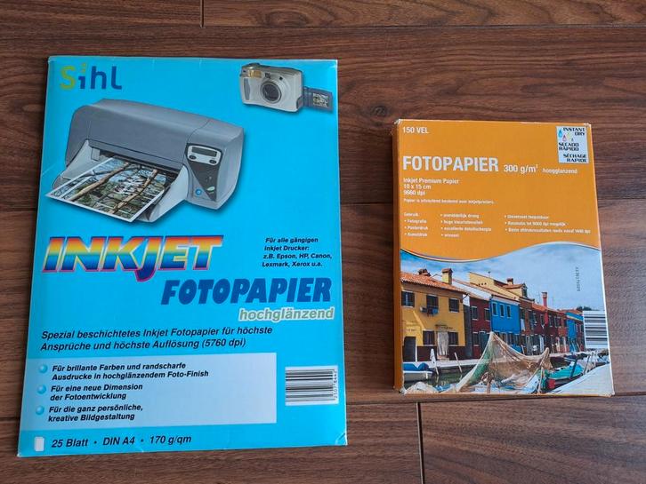 Fotopapier Sihl & Onbekend, Audio, Tv en Foto, Fotografie | Fotopapier, Gebruikt, Ophalen of Verzenden
