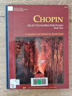 F. Chopin - Selected works for piano - Book two, Gebruikt, Klassiek, Ophalen of Verzenden, Artiest of Componist