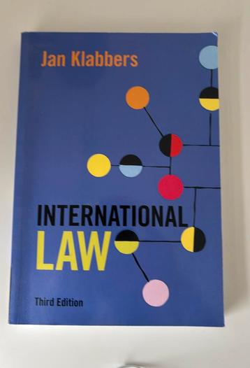 Jan klabbers international law beschikbaar voor biedingen