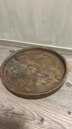 Houten schaal van Aura Peeperkorn, Ophalen, Zo goed als nieuw, Rond, Hout