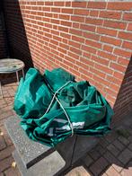 Berg trampoline beschermhoes 380cm rond, Ophalen, Gebruikt