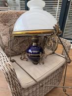 Mooie oude olielamp van koper., Antiek en Kunst, Antiek | Lampen, Ophalen of Verzenden