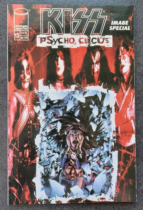 Kiss Psycho Circus ( nr 15) Juniorpress 1999, Verzamelen, Muziek, Artiesten en Beroemdheden, Zo goed als nieuw, Boek, Tijdschrift of Artikel