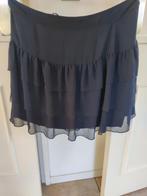 Donkerblauw strookjes rok, 42 WE, Blauw, WE, Maat 42/44 (L), Ophalen of Verzenden