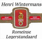 Henri wintermans sigarenbandje: romeinse legerstandaard, Ophalen of Verzenden, Zo goed als nieuw, Sigarenbandjes