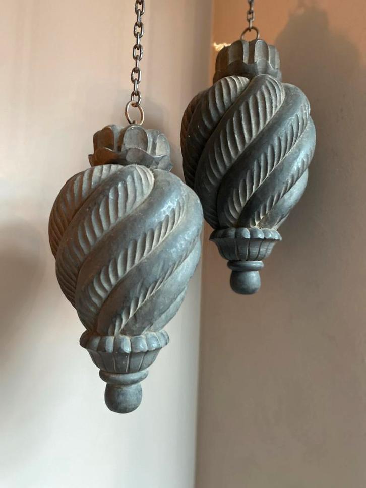 Grote Houten Ornamenten Hoogehuys kerst - Uniek!, Huis en Inrichting, Woonaccessoires | Overige, Zo goed als nieuw, Ophalen