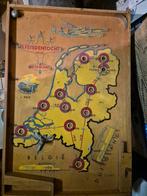 Vintage flipperkast, elfstedentocht door Nederland., Ophalen of Verzenden, Gebruikt, Onderdeel of Defecte kast