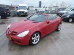 Mercedes-Benz SLK 3.5 Slk350 Roadster AUT 2005 Rood, Auto's, Achterwielaandrijving, Zwart, Cabriolet, 2 stoelen