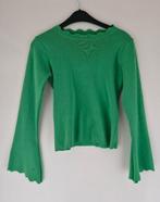 Groene dames trui met trompetmouwen maat M/L, Maat 38/40 (M), Ophalen of Verzenden, Zo goed als nieuw, By Clara