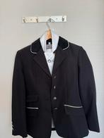 Wedstrijdjas paardrijden en plastron, Dieren en Toebehoren, Paardrijkleding, Ophalen of Verzenden, Zo goed als nieuw, Dressuur