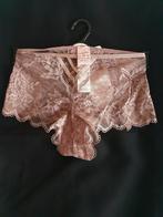 NIEUW!Hunkemöller.Vincey boxer/slip/LPrachtig kant.Oud rose, Ophalen of Verzenden, Roze, Slip