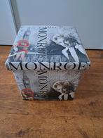 Poef Opbergbox Marilyn Monroe, Vierkant, Minder dan 50 cm, Ophalen of Verzenden, Zo goed als nieuw