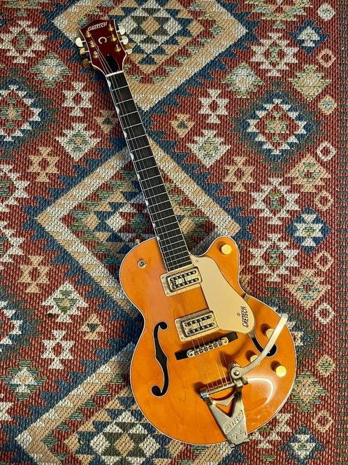 Gretsch 6120 Jr2, Muziek en Instrumenten, Snaarinstrumenten | Gitaren | Elektrisch, Zo goed als nieuw, Hollow body, Overige merken
