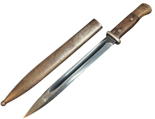 Duitse K98 Bayonet met blauwing, Verzamelen, Militaria | Tweede Wereldoorlog, Landmacht, Duitsland, Verzenden
