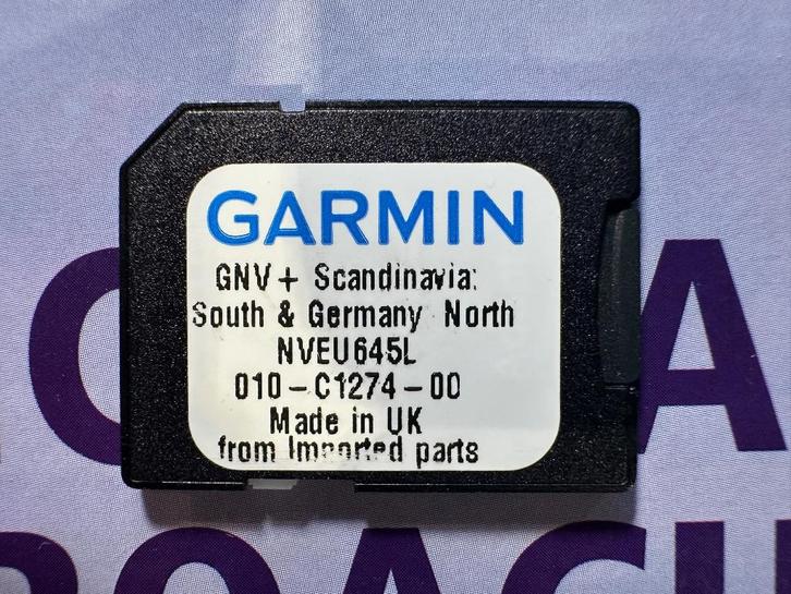 Garmin waterkaart Scandinavië Zuid, GER noord, Watersport en Boten, Navigatiemiddelen en Scheepselektronica, Nieuw, Kaartplotter of Fish Finder