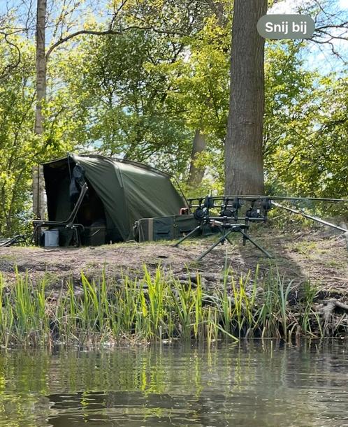 Complete karper set, Watersport en Boten, Hengelsport | Karpervissen, Zo goed als nieuw, Complete set, Ophalen