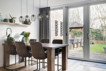 Hanglamp met 5 draadstalen lampen beschikbaar voor biedingen