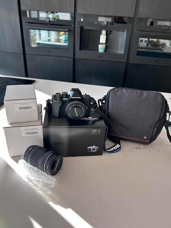 Olympus OM-D E-M10 Mark III, Audio, Tv en Foto, Fotocamera's Digitaal, Zo goed als nieuw, Olympus, Geen optische zoom, Ophalen