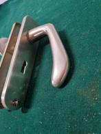 Deurschild met klink vintage, Ophalen of Verzenden