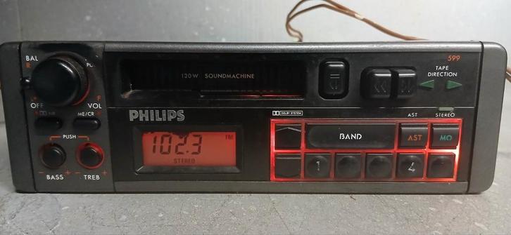 Philips Youngtimer Oldtimer, Auto diversen, Autoradio's, Zo goed als nieuw, Ophalen of Verzenden