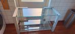 Designer TV meubel glas (b113xd46xh69), Ophalen, 100 tot 150 cm, Minder dan 100 cm, 25 tot 50 cm