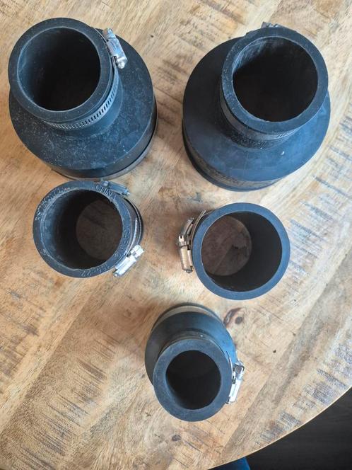 Rubber Verloopringen Set, Flexibele koppeling, Diverse Maten, Tuin en Terras, Vijver-toebehoren, Gebruikt, Overige typen, Ophalen of Verzenden