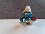 Smurf met gereedschap, Ophalen of Verzenden, Gebruikt, Overige Smurfen, Poppetje, Figuurtje of Knuffel