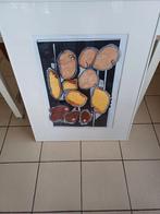 Abstracte kunst aan de muur, Ophalen