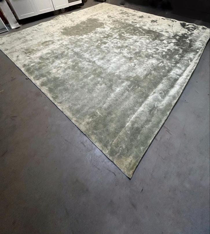 Frankly Amsterdam Vloerkleed 4,5x4,5m - Mintgroen, Huis en Inrichting, Stoffering | Tapijten en Kleden, Gebruikt, 200 cm of meer